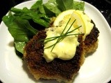 Crab and Shrimp Cakes with Garlic Aioli