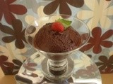 Dark Chocolate Sorbet