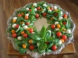 Festive Feastings with a Christmas Caprese Salad