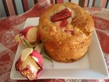 Rhubarb and Custard Muffins