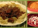 Beef in Red Wine Gravy