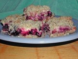 Blueberry Lemon Cream Bars