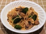 Chicken and Broccoli Lo Mein