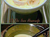 Family Favorites...Banana Custard Pudding