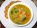 Family Favorites...Barley and Lentil Soup