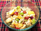 Family Favorites...Roasted Chicken Salad with Pears and Grapes