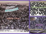 Freezing Blueberries