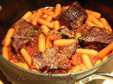 From the Garden...Individual Pot Roasts with Herbs and Carrots