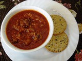 From the Garden...Stuffed Green Pepper Soup