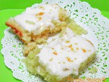 Frosted Lemon Cake Bars