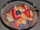 Ginger Glazed Fruit