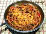 Hamburger Mix One Pan Spaghetti