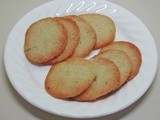 Lemon-Lime Butter Wafers