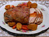 Maple-Mustard-Glazed Pork Roast