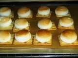 Marshmallow Saltine Cookies