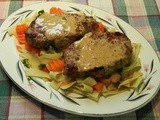 Mustard Cream Pork Chops (Gluten free)