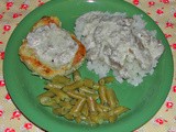 Pork Chops with Mushroom Gravy