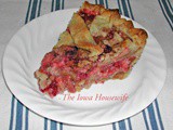 Rhubarb Raspberry Pie