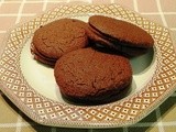 Slice and Bake Chocolate Wafer Cookies