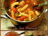 Small Recipes...Hamburger Veggie Soup