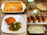 Small Recipes with Homemade Biscuit Mix... Easy Cheeseburger Pie for Two