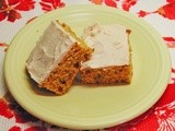 Sour Cream Pumpkin Bars