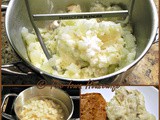 Sour Cream Smashed Potatoes