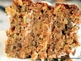 Carrot, Pineapple, and Walnut Cake