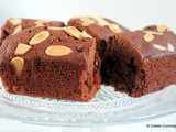 Cranberry and Chocolate Brownie “Cake”