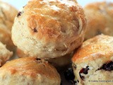 Dried Cherry and Vanilla Scones