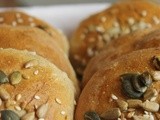  Half and Half  Spelt  Bread Rolls