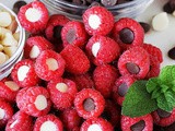 2-Ingredient Chocolate-Stuffed Raspberries