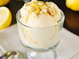 3-Ingredient Limoncello Lemon Ice Cream