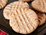 4-Ingredient Flourless Peanut Butter Cookies