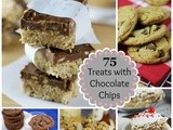 75 Scrumptious Treats with Chocolate Chips {Playground Round-Up}