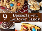 9 Amazing Desserts to Make with Leftover Halloween Candy