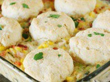 Bacon & Corn Chicken Pot Pie