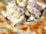 Baked Ham Macaroni and Cheese