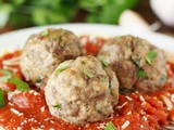 Baked Homemade Meatballs