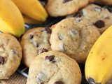 Banana Chocolate Chip Cookies