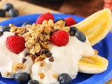 Breakfast Banana Splits