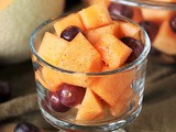 Cantaloupe Salad (Glazed with Maple & Cinnamon)