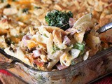 Cheesy Ham & Broccoli Casserole