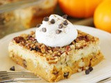 Chocolate Chip Pumpkin Dump Cake {& Win a trip to the CMAs!}