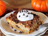 Chocolate Chip Pumpkin Dump Cake