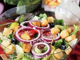 Copycat Olive Garden Salad & Dressing