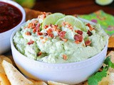 Creamy Bacon Guacamole Dip