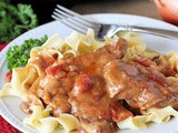 Creamy Crock Pot Round Steak