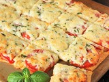 Crescent Roll Tomato-Basil Squares