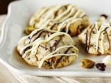 Dark & White Chocolate Cranberry Pistachio Cookies